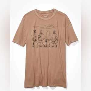 American Eagle Oversized Halloween Tee